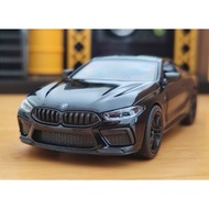 BMW M8 Competition Coupe Scale 1:38 Metal Car Model Sports No Box