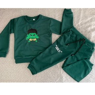 Wholesale HULK Sweater Children's Clothes Latest Boys Suits