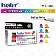 Faster 500C Whiteboard Colour Marker Bullet Point M-F-500C-PB SET / M-F-500C (Price For 1 Box)