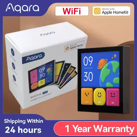 New Aqara Magic Switch S1E Smart Home Touch Control Scene Panel Touch Panel Voice Control Remote Swi