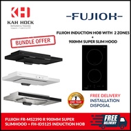 FUJIOH FR-MS2390 R 900MM SUPER SLIMHOOD + FH-ID5125 INDUCTION HOB BUNDLE