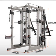 270324 Alat Olahraga Fitness Dan Gym Smith Machine Multifungsi Ht