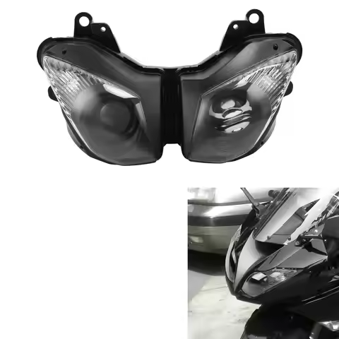 Motorcycle Front Headlight Head Lamp For Kawasaki Ninja ZX6R ZX-6R 2009-2012 ZX10R ZX-10R 2008-2010 