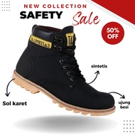 Safety Shoes Men Boots Caterpillar holton Boots Men Safety Shoes Iron Toe Shoes Men Field Work Outdo