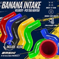 BASHI Banana Velocity Intake High Performance Rubber PCX 150 ADV 150 44 MM H04