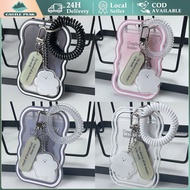 Gantungan Kartu Name Tag Gradien/ ID Card Holder/ ID Card Case / Frame ID Card/ Name Tag Plastik