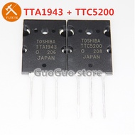 10pcs 5Pairs Original (5pcs TTA 1943 5pcs TTC5200 ) C5200 A 1943 TO-3PL Silicon PNP NPN High Power A