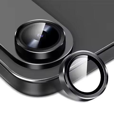 Aluminum Alloy Camera Glass Case For Apple iPhone Air 3D Metal Ring Lens Protector iPhoneAir AppleAi
