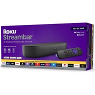 &lt;&gt; Roku Streambar 4K/HD/HDR TV Streaming Media Player With Soundbar All In One, Includes Roku Voice