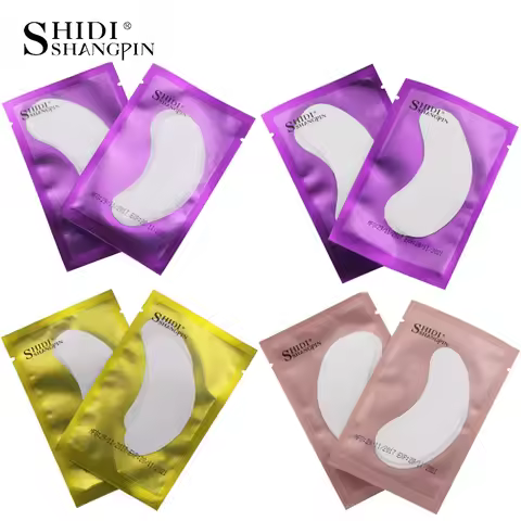 5/10/20 Pairs Lash Extension Eye Stickers Hydrogel Patches Grafting Eyelashe Under Eye Pads Eyelashe