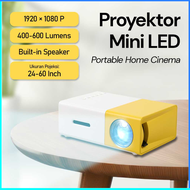 COD LEJIADA Proyektor Mini LED Home Cinema Portable HD 1080p LP10 / proyektor tv ke dinding murah mi