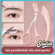 Eyebrow trimmer, scissors, women's eyebrow trimmer, men's eyebrow trimmer, beginner eyebrow trimmer