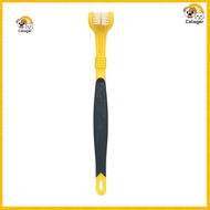 [Tendediy]  Pet Toothbrush Three Sided Multi-angle Cleaning Plastic Dog Soft Bristle Toothbrush for 