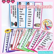 English Sight Words Flashcards High-frequency Education Words Bookmark Cards Learning Flash Cards