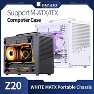 JONSBO Z20 MATX Chassis Detachable Portable Mini Desktop Gaming Computer Chassis Transpare PC Suppor