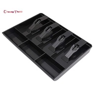 Cash Register Drawer -  Tray Replacement 4 Bill/3 Coin Cash Register Insert Tray,12.6 x 9.6 x 1.4Inc