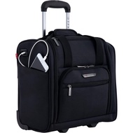 TPRC Smart Under Seat Carry-On Luggage with USB Charging Port, Black, Underseater 15-Inch 23 liter