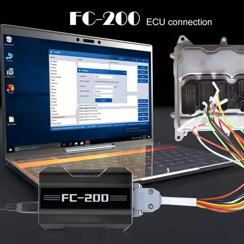 MS2024 V1.0.4.0 CG FC200 ECU Programmer ISN OBD Reader Update Version of AT200 Support 4200 ECUs Cal