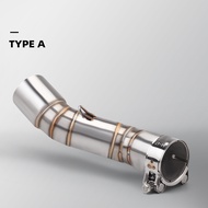 Suitable for 51mm MOTO CLX-700 CLX700 sports motorcycle accessories, link muffler, middle pipe, exha