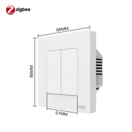 MOES Star Ring Tuya Smart ZigBee 3.0 Button Switch/Scene Switch/Water Heater Switch/Dimming Switch/D