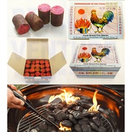 Cock Brand Fire Starter | BBQ Fire Starter | Camping Fire Starter | Penyala Api Untuk Arang