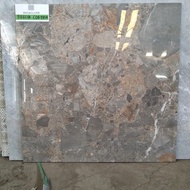 Granit Abu-Abu Motif Batuan Super Glossy 60x60