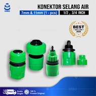 Sambungan selang pelepas cepaKonektor pelepas cepat 1/2 inci-5/8 inci-3/4 inci t 7mm-11mm