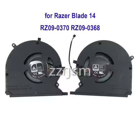CPU GPU Fan For Razer Blade 14 2021 2022 Ryzen 9 6900HX RZ09-0370 RZ09-0427 Pro 17 RZ09-0368 Noteboo