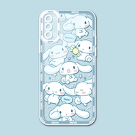 เคสสำหรับ OPPO A98 5G A17K A36 A17 A76 A96 A92 A52 A72 A5 A9 A94 A37 F11 F7 F5 Pro Shell Kuromi Cinnamoroll เมโลดี้ TPU ใสนุ่มเลนส์กล้องการ์ตูนป้องกันแฟชั่นน่ารักแบรนด์ทันสมัยกันกระแทกป้องกันการตก