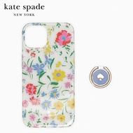 KATE SPADE NEW YORK GARDEN BOUQUET STABILITY RING RESIN IPHONE 14 CASE KB611 เคสโทรศัพท์