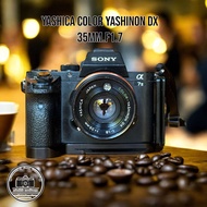 YASHICA COLOR-YASHINON DX 35MM.F1.8 MODIFILD M39 MOUNT