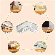 10pcs Furniture Edge Protector Silicone, Soft Transparent Corner Guard, Anti-Collision Corner Protec