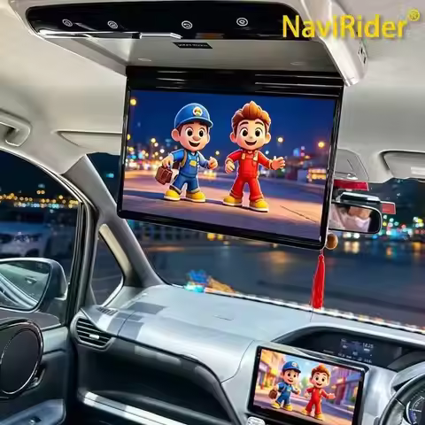 N 11.6" Android 13 4+64G /mp5 Car Roof Mount Flip Down TV Monitor 1920*1080 WiFi Bluetooth 8K Auto C