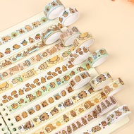 CozyCornerR 12 cái dễ thương phim hoạt hình capybara Washi Băng sổ lưu niệm Tạp Chí DIY máy tính xác