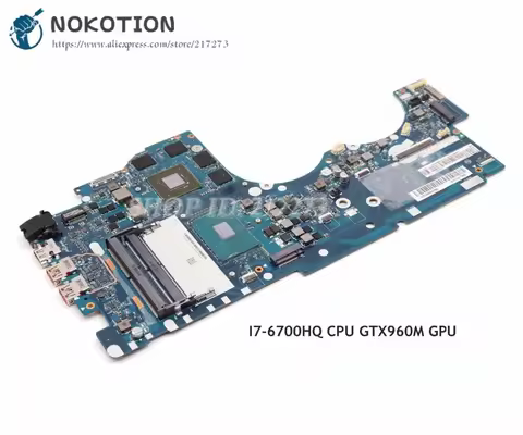 5B20L80385 5B20K28148 NM-A541 MAIN BOARD For Lenovo Ideapad Y700 Y700-15ISK Laptop Motherboard i7-67
