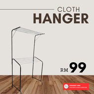 (PERABOT ANN)HIGH TOWEL HANGER /CLOTH HANGER/METAL HANGER / AMPAIAN BAJU / AMPAIAN BESI / PENYIDAI TUALA TINGGI