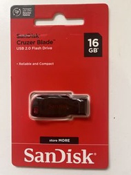 SanDisk Cruzer Blade 16GB USB 2.0 Flash Drive