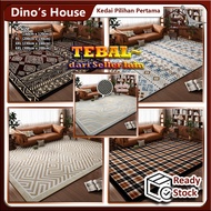 (1)🇲🇾👍Design Moden (Saiz L/XL/4XL/6XL) Nordic/Muji/Scandinavian style carpet Karpet Ruang Tamu Karpe