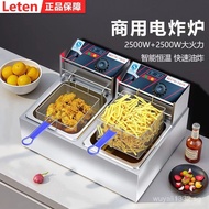Electric Fryer Commercial Snack Deep Fryer Deep Fryer Machine Fried Dough Stick Machine French Fries