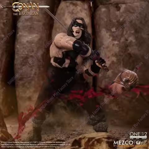 Mezco ONE:12 Collective Conan the Barbarian 1982 Movie Battle Armor Conan Articulated Action Figures