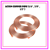 (1/4  3/8  1/2 )Copper Tube Copper Pipe Aircond ACSON (METERS)