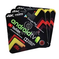 STIKER STB ANDROID TV BOX GLOSSY