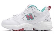 New Balance NB 608 V1 舒適 減震輕便 低幫 訓練鞋 女款 白綠色 B寬