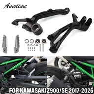 สำหรับคาวาซากิ Z900 Z900 SE 2017-2026แป้นเหยียบด้านหลังยืน Z 900 SE แท่นเหยียบผู้โดยสารมอเตอร์ไซค์