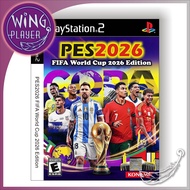 PS2 Game - PES2026 FIFA World Cup 2026 Edition With Radar Version