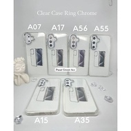 Softcase CHROMERing For Samsung A04S A13 A23 A33 A53 A32 A34 M15 S21 S23 S24 S25 S26 PLUS ULTRA FE T