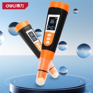 Deli PH Test Pen Water PH Value PH Tester Test Pen Portable Water Quality Tester DL339002
