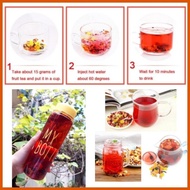 ➝ ❉ ∵ MIXED FRUIT TEA Detox Tea CAFFEINE FREE Hibiscus Dried Fruits