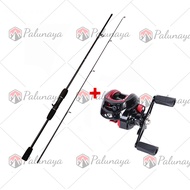 (COD) pancing 1 set lengkap kuat / joran pancing 1 set murah / joran bc / bc casting 1 set murah / 1