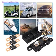 DWMY MEGA Auto Fuse Holder ANM Bolt-on de Fuse Flat Type ANL Fuse 30A 50A 60A 70A 80A 100A 125A 175A